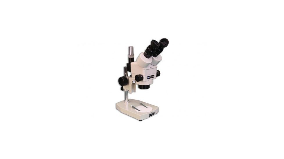 Meiji Techno Trinocular Shared Image, Zoom Stereo Microscope .7X to 4.5X with Stops Need Stand and Eyepieces WD 104mm, EMZ-8TRD