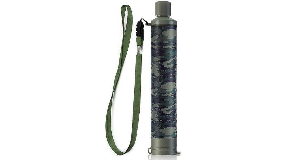 Membrane Solutions Water Filter Straw Camo