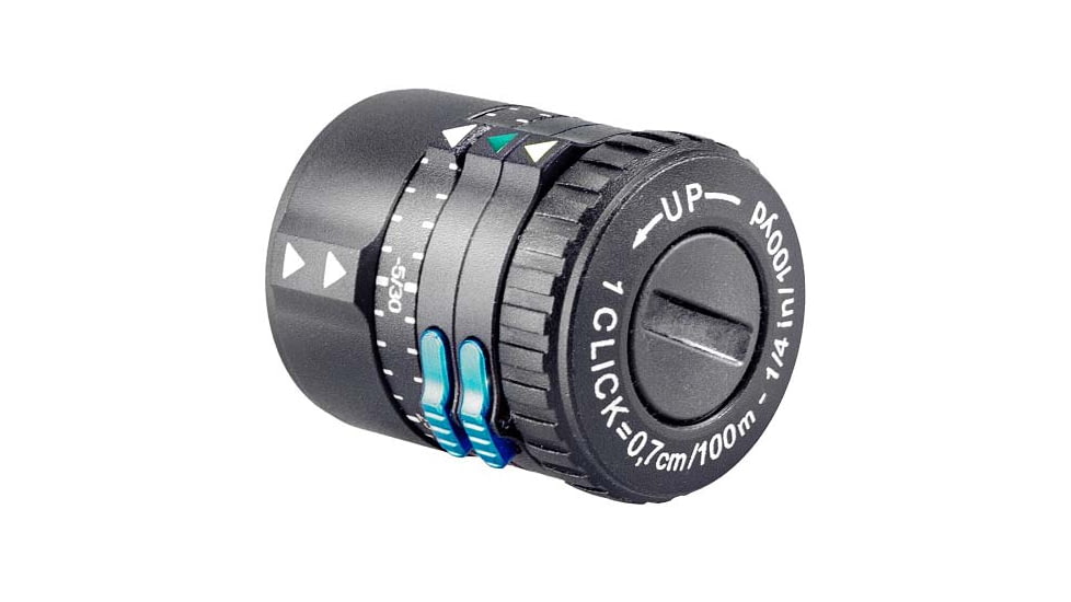 Meopta Ballistic Hunting Turret 40B for MeoStar R1 3-10x50, Black, 578320