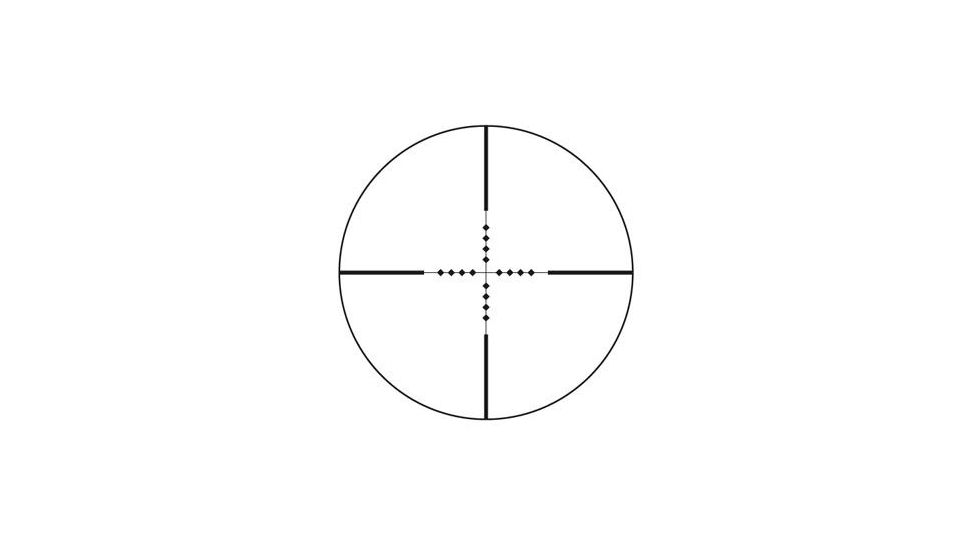 Meopta MeoPro 54064 6-18x 50mm AO MT MDot 10-6 Ft@100yds FOV 25mm Tube Dia Blk