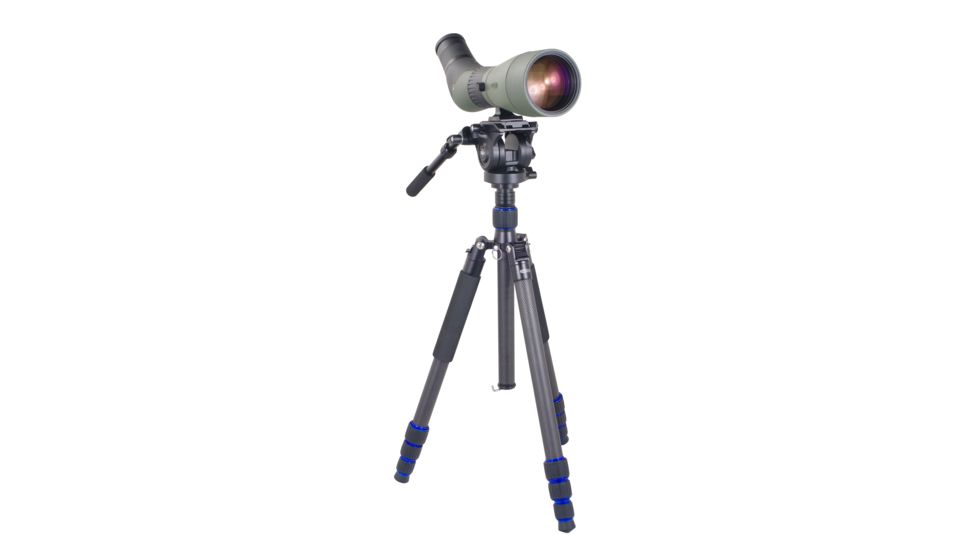 Meopta MeoPro 80 HD 20-60x Tripod Kit, Angled, Carbon Fiber, Green, 653510