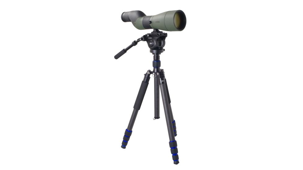 Meopta MeoPro 80 HD 20-60x Tripod Kit, Straight, Carbon Fiber, Green, 653520