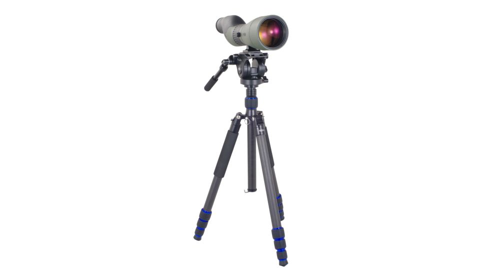 Meopta MeoPro 80 HD 20-60x Tripod Kit, Straight, Carbon Fiber, Green, 653520