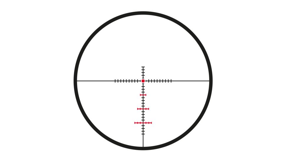 Meopta MeoPro Optika6 Rifle Scope, 3-18x56mm, 30mm Tube, Second Focal Plane, DichroTech Z-Plus Reticle, Black, 653674