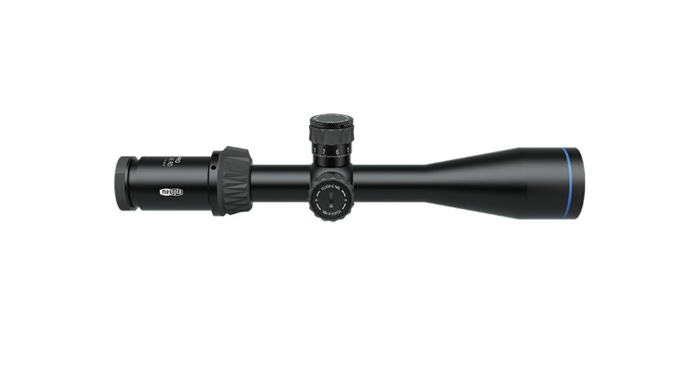 Meopta MeoPro Optika6 Rifle Scope, 4.5-27x50mm, 30mm Tube, Second Focal Plane, RD Z-Plex Reticle, Black 653670