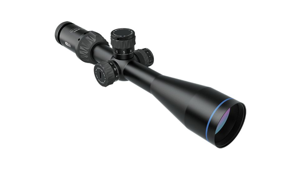 Meopta MeoPro Optika6 Rifle Scope, 4.5-27x50mm, 30mm Tube, Second Focal Plane, RD Z-Plex Reticle, Black 653670