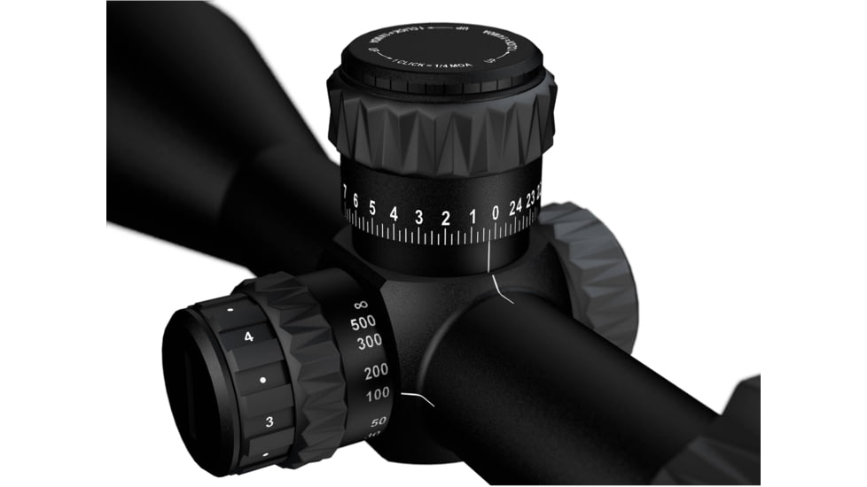 Meopta MeoPro Optika6 Rifle Scope, 3-18x56mm, 30mm Tube, Second Focal Plane, RD 4C Reticle, Matte Black Anodized, 653584
