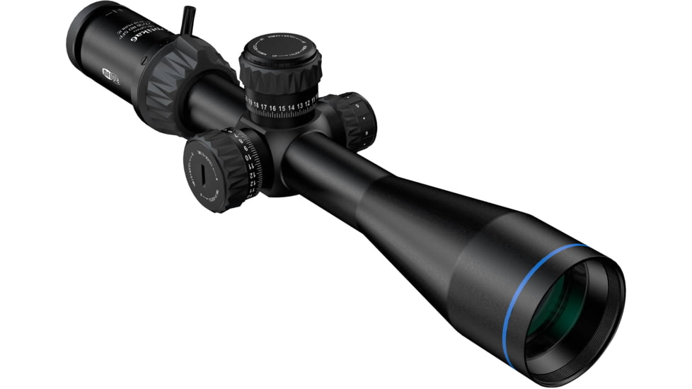 Meopta Optika6 Rifle Scope, 4.5-27x50mm, 30mm Tube, First Focal Plane, RD 4C Reticle, Matte Black Anodized, 653596