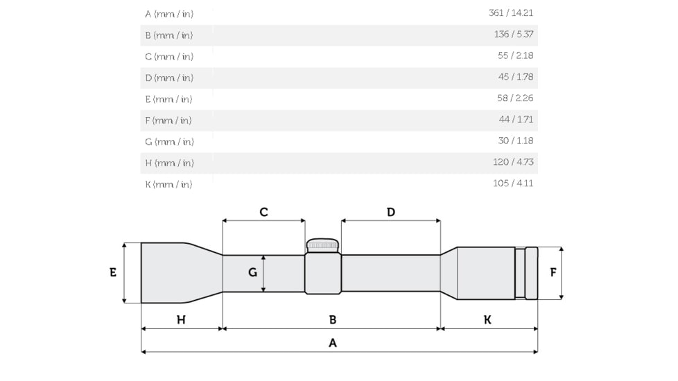Meopta MeoPro Optika6 Rifle Scope, 4.5-27x50mm, 30mm Tube, First Focal Plane,RD 4C Reticle, Matte Black Anodized, 653665