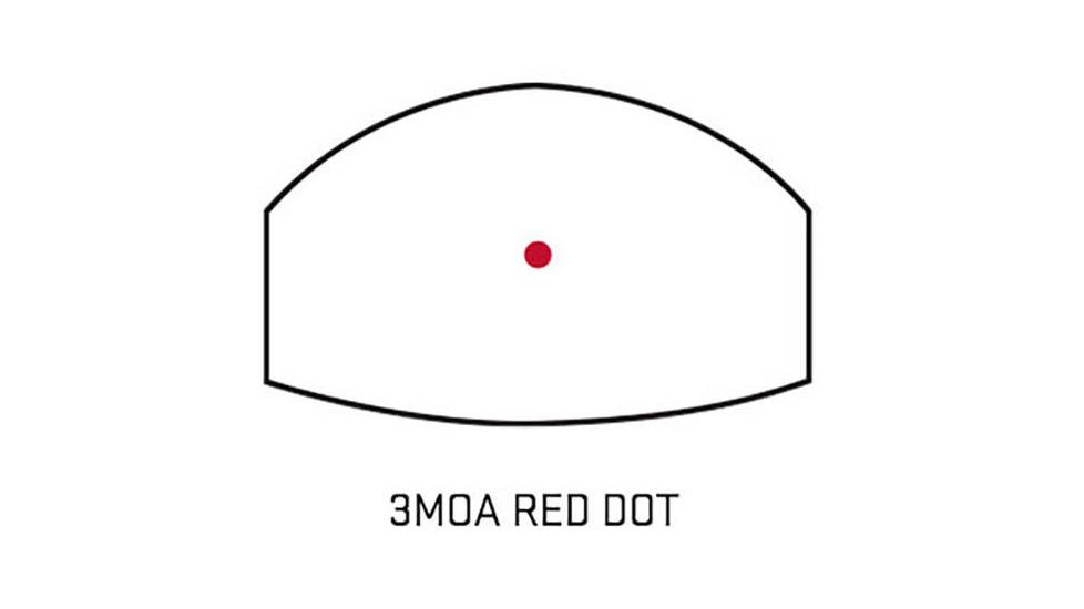 Meopta Meosight III Red Dot Sight,3 MOA 597860