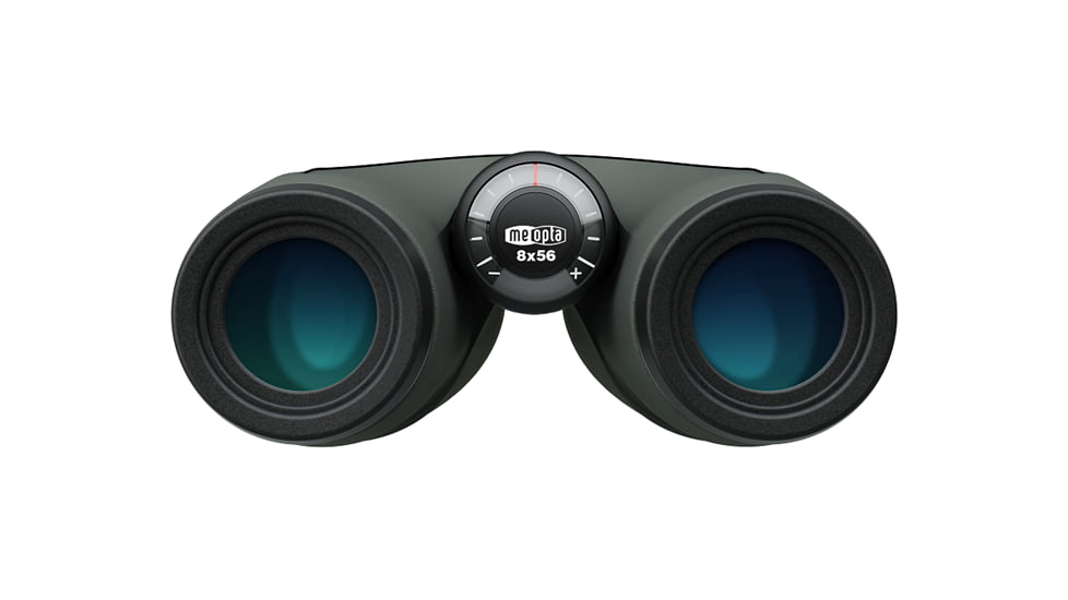Meopta MeoStar B1 Plus 8x56mm Roof Prism Binoculars, Green Rubber Armored, 467812