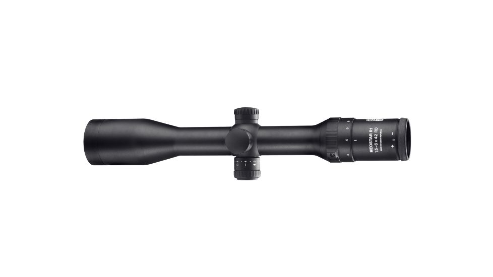 Meopta MeoStar R1 1.5-6x42 RD Rifle Scopes, w/Day/Low-Light illumination reticle 580120