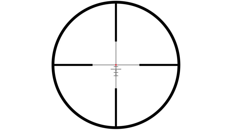 Meopta MEOSTAR R2 1-6X24 BDC-2 Rifle Scope, Black, 580150