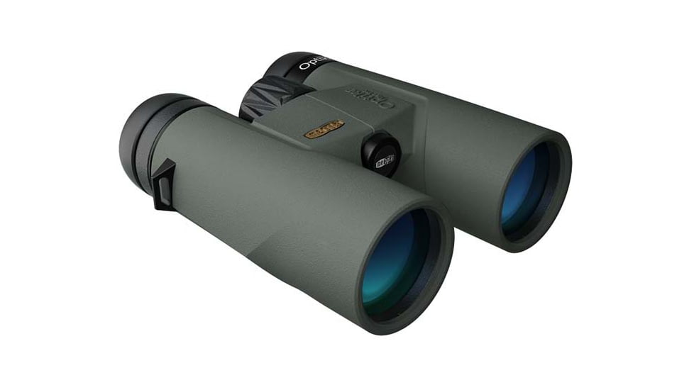 Meopta Optika HD 10x42mm Roof Prism Binoculars, Molded Rubber Armor, Green, 653505