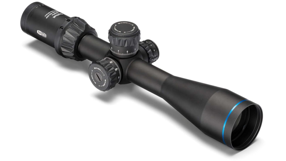 Meopta MeoPro Optika6 Rifle Scope, 4.5-27x50mm, 30mm Tube, First Focal Plane, RD .223 Reticle, Black, 653592