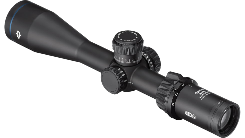 Meopta Optika6 Rifle Scope, 4.5-27x50mm, 30mm Tube, Second Focal Plane, BDC Reticle, Matte Black Anodized, 653661