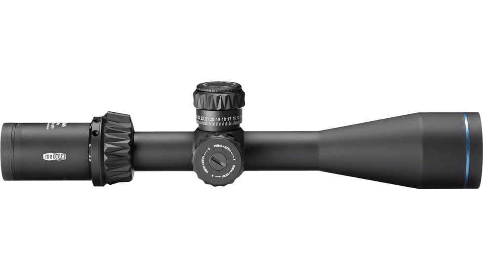 Meopta Optika6 Rifle Scope, 4.5-27x50mm, 30mm Tube, Second Focal Plane, BDC Reticle, Matte Black Anodized, 653661