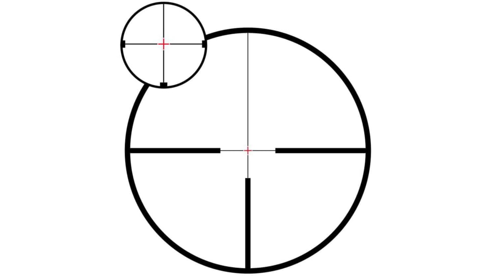 Meopta Optika6 Rifle Scope, 3-18x56mm, 30mm Tube, Second Focal Plane, RD 4K Reticle, Matte Black Anodized, 653657