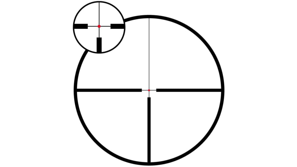 Meopta Optika6 Rifle Scope, 4.5-27x50mm, 30mm Tube, First Focal Plane, RD 4C Reticle, Matte Black Anodized, 653596