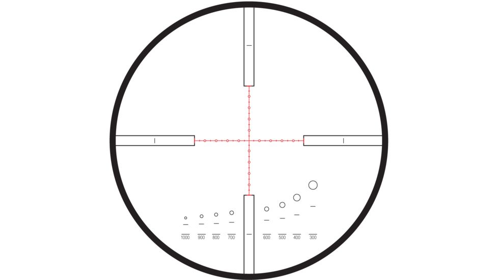Meopta ZD 6-24X56 Mil/Mil MilDot-2 Rifle Scope, Black, 580190