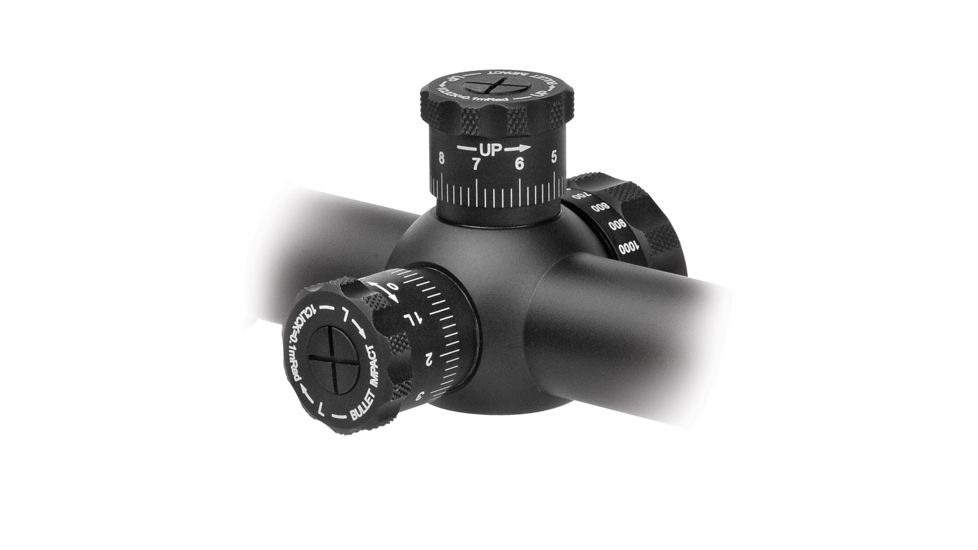 Meopta ZD 6-24X56 Mil/Mil Rifle Scope, Black