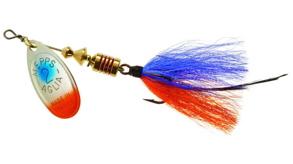 Mepps Aglia Bait Series - Dressed Treble 1/6oz Bluegill, B2ST BGL