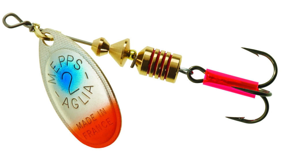 Mepps Aglia Bait Series - Plain Treble 1/6oz Bluegill, B2 BGL