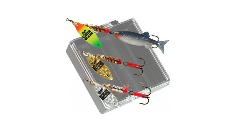 Mepps Bass Pocket Pac - Aglia Long Plain 654756