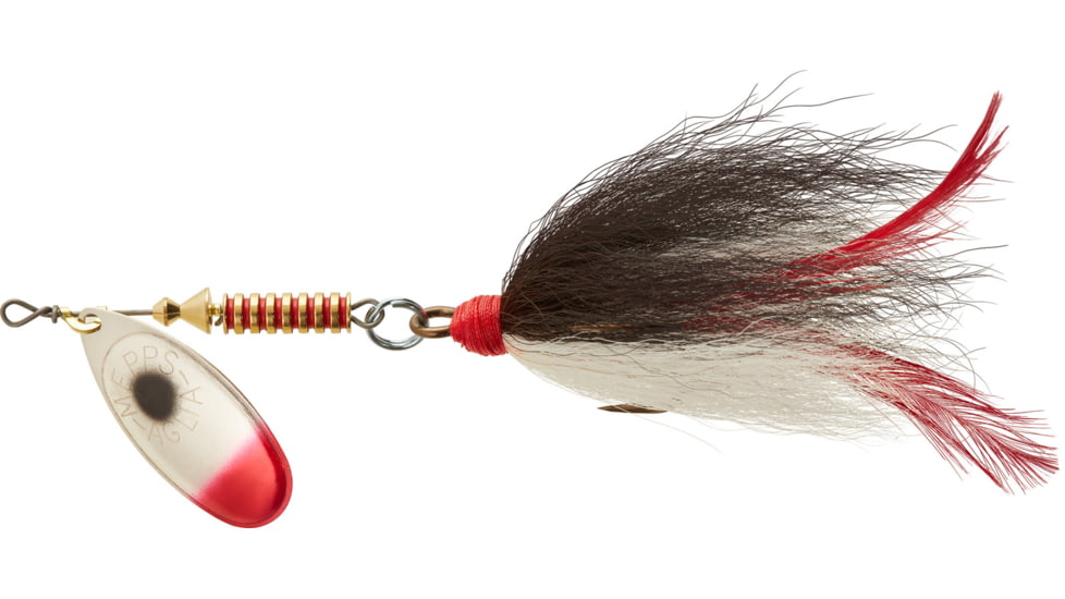 Mepps Musky Killer Bait Series-Bucktail, silver shad, 3/4oz, BM SSH
