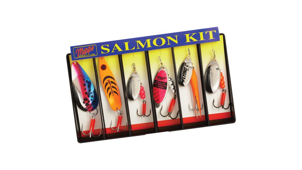 Mepps Salmon Kit Plain Lure Assortment 5001123