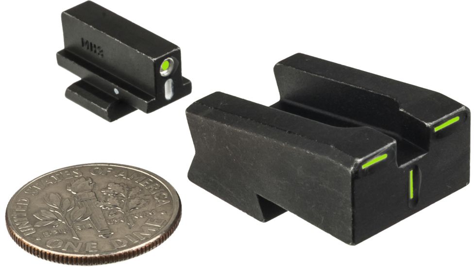 Meprolight 1911 Novak style Wide R4E Green/Green Fixed Set, ML12227