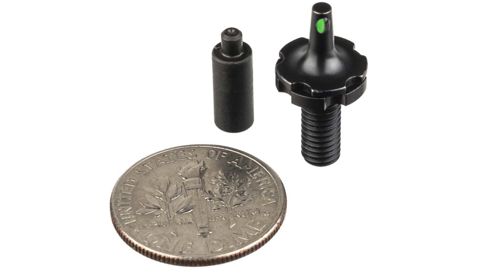 MeproLight AR15/M16 Front Night Sight for AR Rifles w/A1/A2 Barrels, Front Sight Only, Green