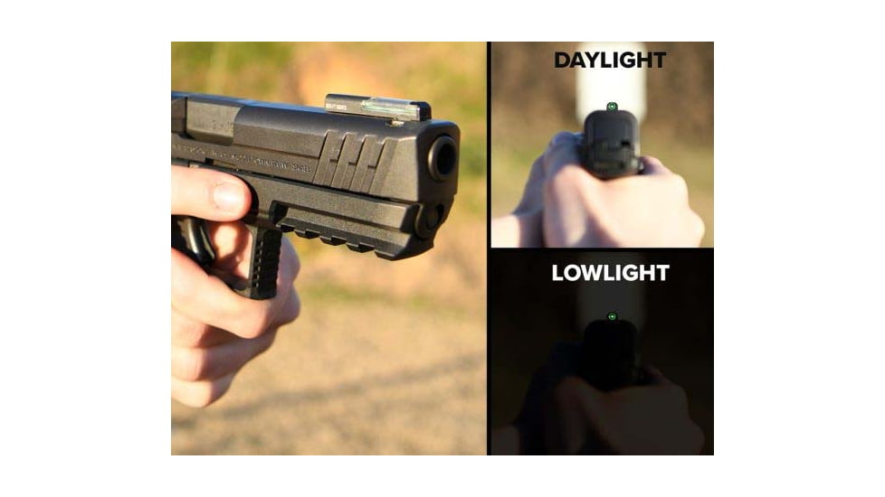 Meprolight FT BULLSEYE SIG Sauer P365 XL Tritium Night Sight, Black, 0632173108