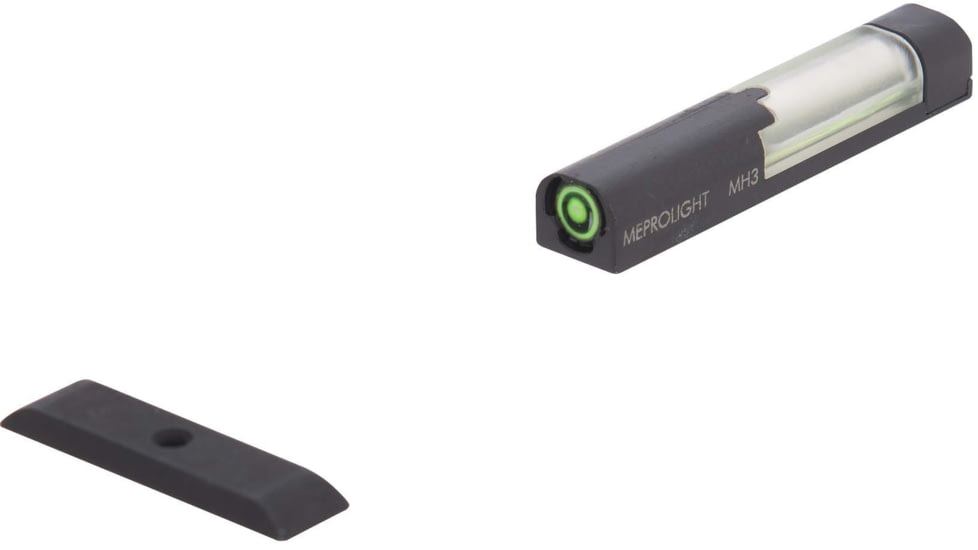 Meprolight FT Bullseye Tritium Self-Illuminated Front Night Sight, Glock All Models, Green, 632013108