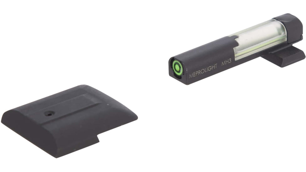 Meprolight FT Bullseye Tritium Self-Illuminated Front Night Sight, Heckler &amp; Koch HK45, HK45 Compact, P30, VP9, SFP9, Green, 632253108