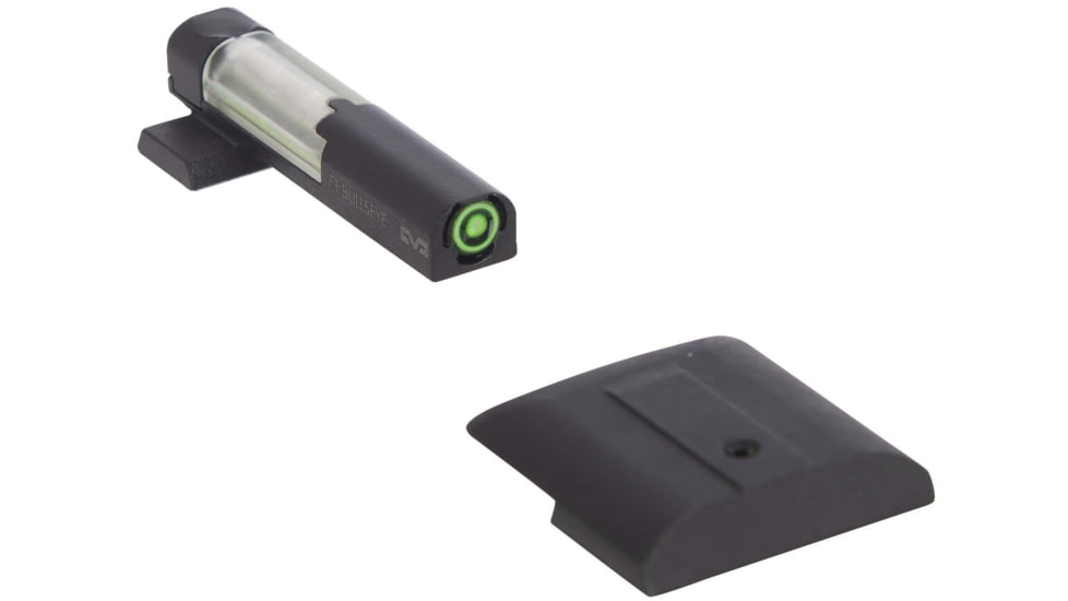 Meprolight FT Bullseye Tritium Self-Illuminated Front Night Sight, Heckler &amp; Koch HK45, HK45 Compact, P30, VP9, SFP9, Green, 632253108