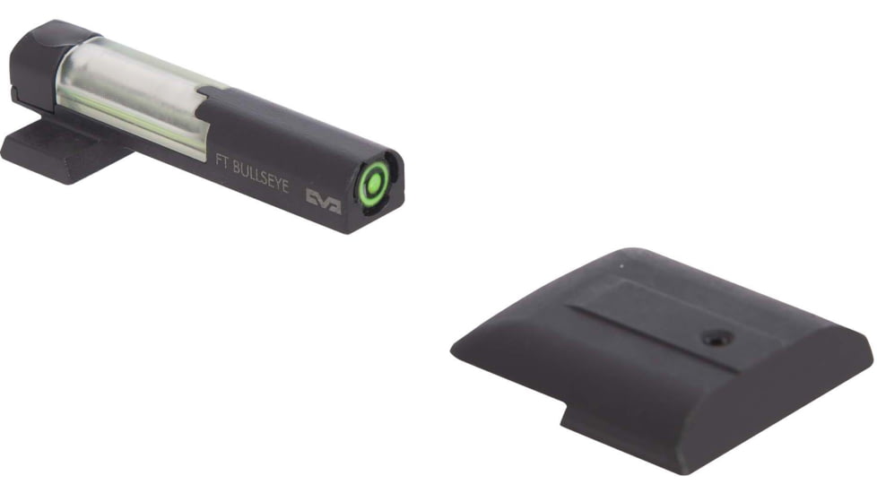 Meprolight FT Bullseye Tritium Self-Illuminated Front Night Sight, Heckler &amp; Koch HK45, HK45 Compact, P30, VP9, SFP9, Green, 632253108, 632253108