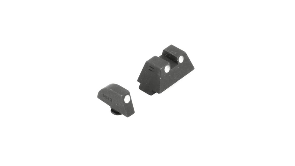 Meprolight Glock 9 mm/357 Sig/40 SW/45 GAP Green/Orange Fixed Set TD, ML10224SUPO