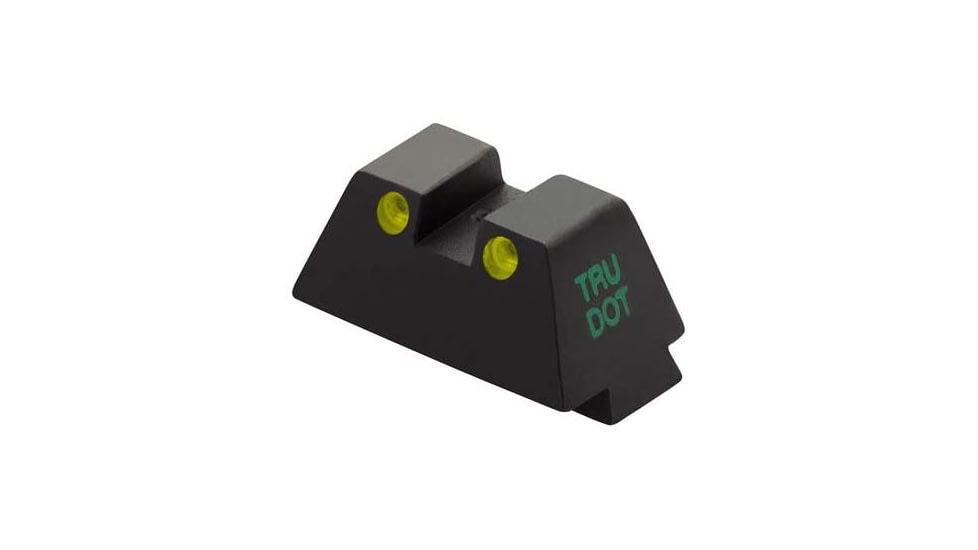 Meprolight Glock 9 mm/357 Sig/40 SW/45 GAP Yellow Rear Sight TD, ML10224SUPYR.S