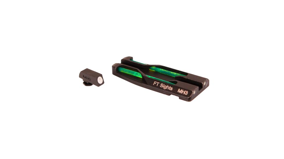 Meprolight Glock Fiber-Tritium 2-Dot Night Front/Rear Sight Set, ML63190
