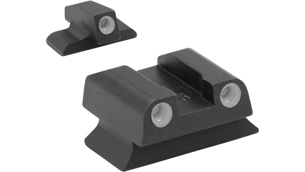 Meprolight Green Front and Rear Night Sights for Beretta PX4 F&amp;G, ML10666G, 106663101