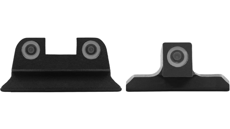 Meprolight Green Front and Rear Night Sights for Beretta PX4 F&amp;G, ML10666G, 106663101