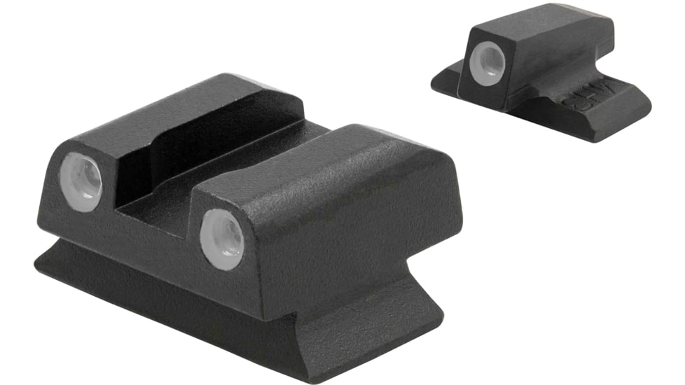 Meprolight Green Front and Rear Night Sights for Beretta PX4 F&amp;G, ML10666G, 106663101