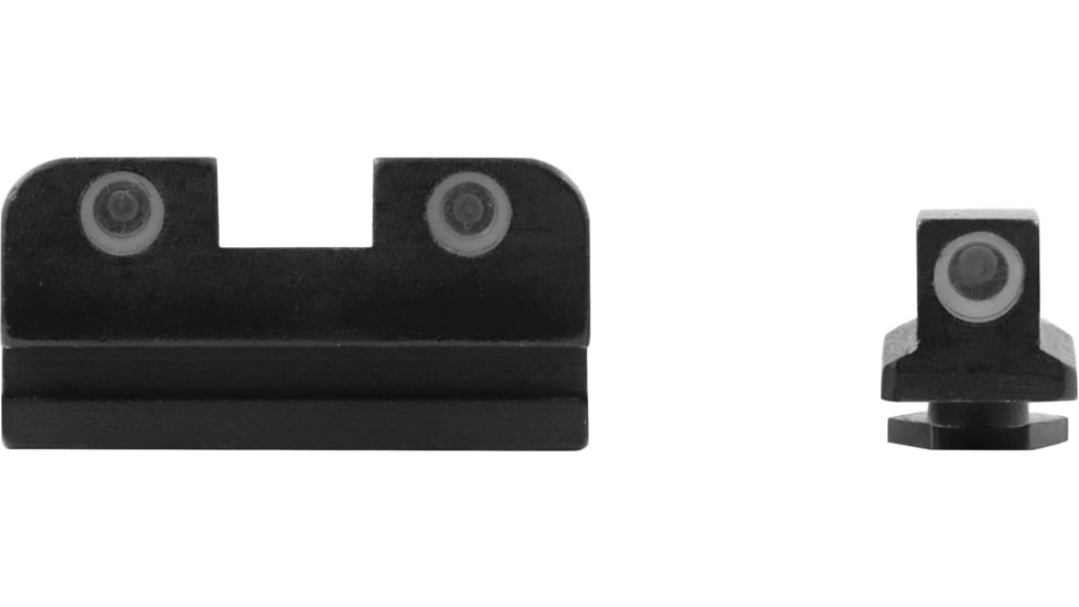 Meprolight Green Front &amp; Rear Night Sight for Walther P99 9mm, 40 Compact, 18801, 188013101