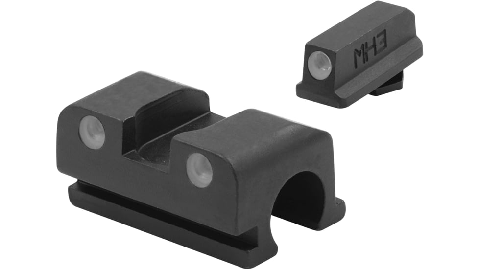 Meprolight Green Front &amp; Rear Night Sight for Walther PPS, 18802, 188023101