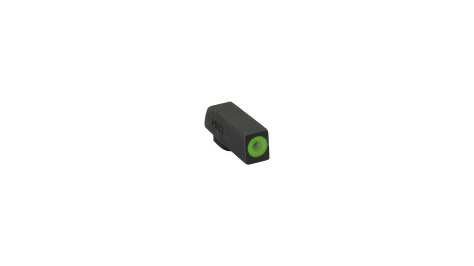 Meprolight Hyper-Bright - Highly Visible Day/Night Self-Illuminated Sights, Kimber 1911, Green Front, No Rear Sight, Black, 412183117