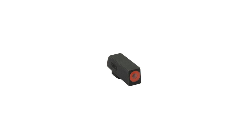 Meprolight Hyper-Bright - Highly Visible Day/Night Self-Illuminated Sights, Kimber 1911 Suppressed, Orange Front, No Rear Sight, Black, 412303137