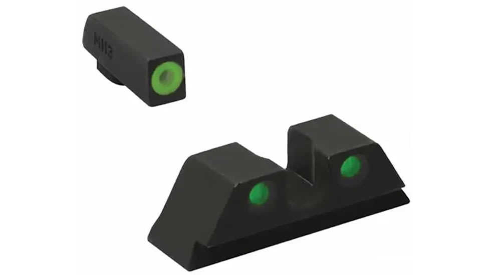 Meprolight Hyper-Bright Mossberg Mc2, Black Green Ring, 402603111