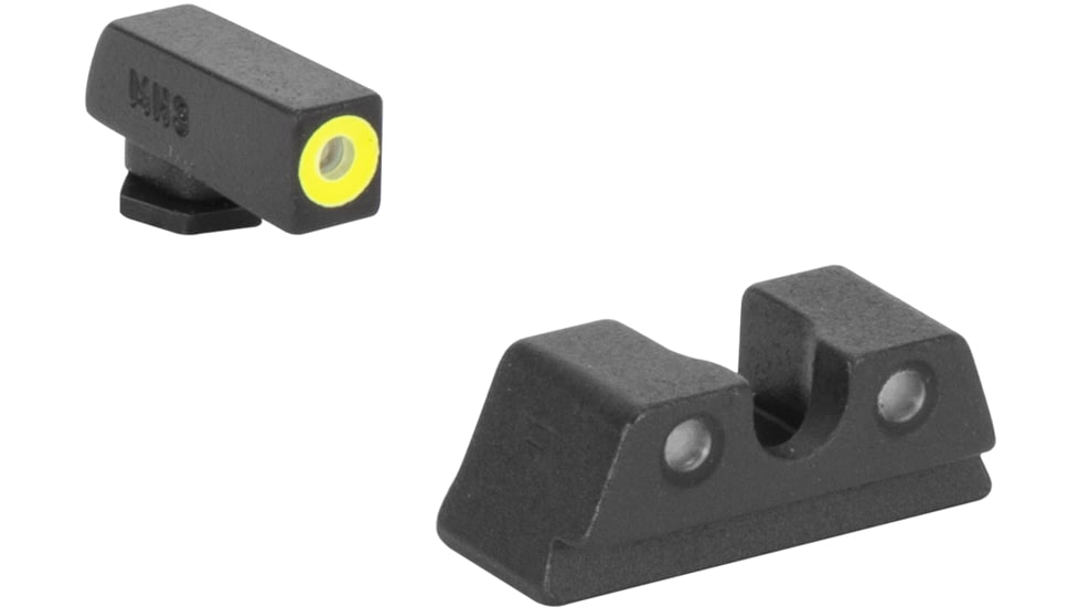 Meprolight Hyper-Bright Plus Taurus Gx4, Black Yellow Ring, 465013121, 465013121
