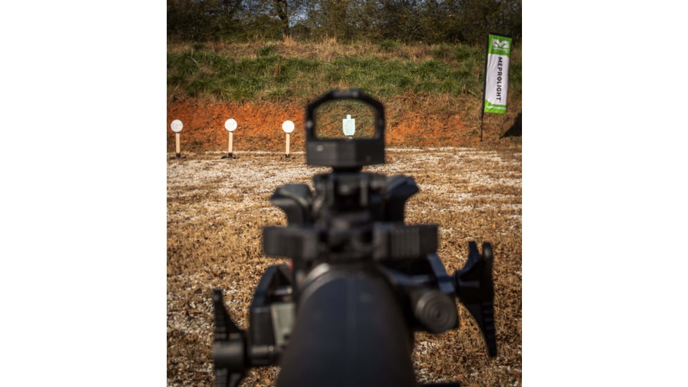 Meprolight MCO PRO Reflex Red Dot Sight, 1x, 2/68 MOA Speed Ring, Black, 901142372, 901142372